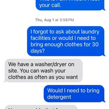 True Self Recovery Detox - Text message exchanges between Justin and me as well as emails - Rehabilitation Center Near Me - Rogers, Arkansas