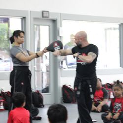 Tiger-Rock Martial Arts of Sugarland - How to do a spin crescent kick?!