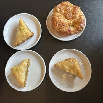 Asali Desserts & Cafe - Baklava (varied flavors) & croissant - Coffee & Tea Near Me - Cary, North Carolina