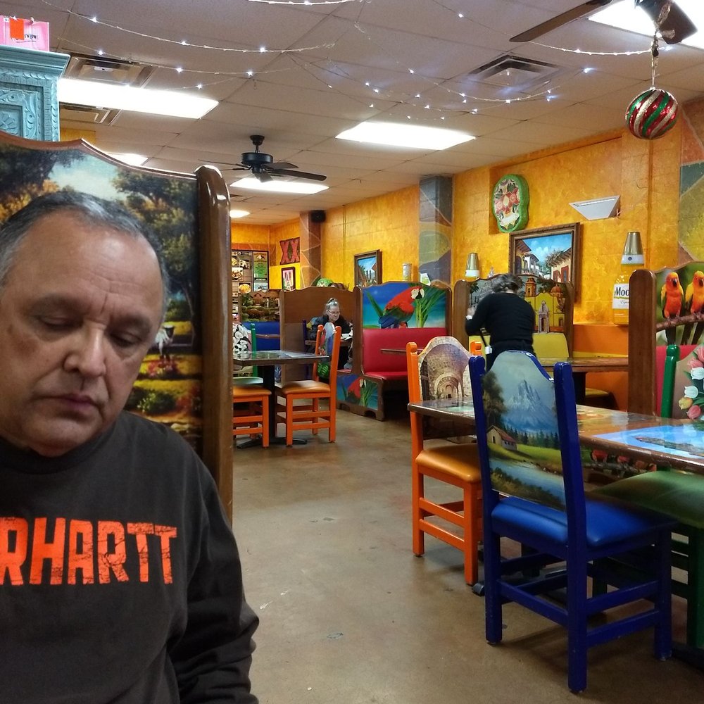 Tio Tony's Mexican Restaurant - My husband finishing up the chips. - Mexican Near Me - Midlothian, Texas Tio Tony's Mexican Restaurant - My husband finishing up the chips. - Mexican Near Me - Midlothian, Texas