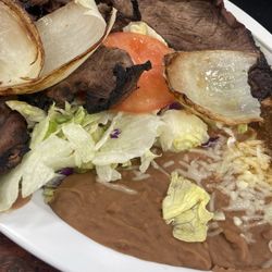 Taco Boy - Asada plate, no rice