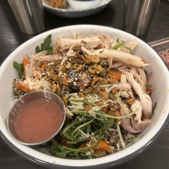Chook Chicken - Grilled Carrot Salad with Pulled Chicken - Chicken Shop Near Me - Denver, Colorado