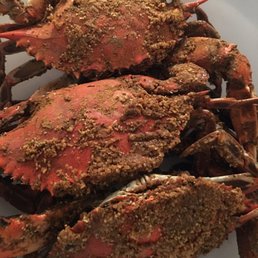 two crabs on a plate two crabs on a plate
