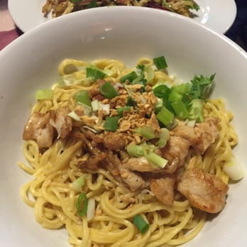 Yamo - Yamo house oil noodle with chicken - Burmese Near Me - San Francisco, California