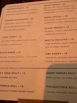 Menu photo 2 Nikitta Orlando Orlando, FL
