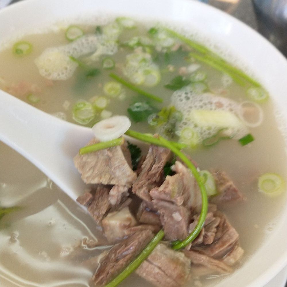 Fuji Huoshao & Dumpling - Lamb soup with lamb meat 牛肉汤 - Chinese Near Me - San Jose, California