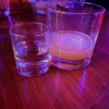 Hale Pele - Vodka shot with pineapple juice back - Hawaiian Near Me - Portland, Oregon