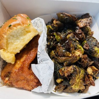 Honeymoon Chicken - One Whole Jumbo Wing crispy Honey Dipped Sprouts - Chicken Shop Near Me - Washington, DC, District of Columbia Honeymoon Chicken - One Whole Jumbo Wing crispy Honey Dipped Sprouts - Chicken Shop Near Me - Washington, DC, District of Columbia