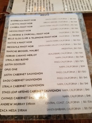 Menu photo 4 Wine Stone Inn Orcutt, CA Menu photo 4 Wine Stone Inn Orcutt, CA
