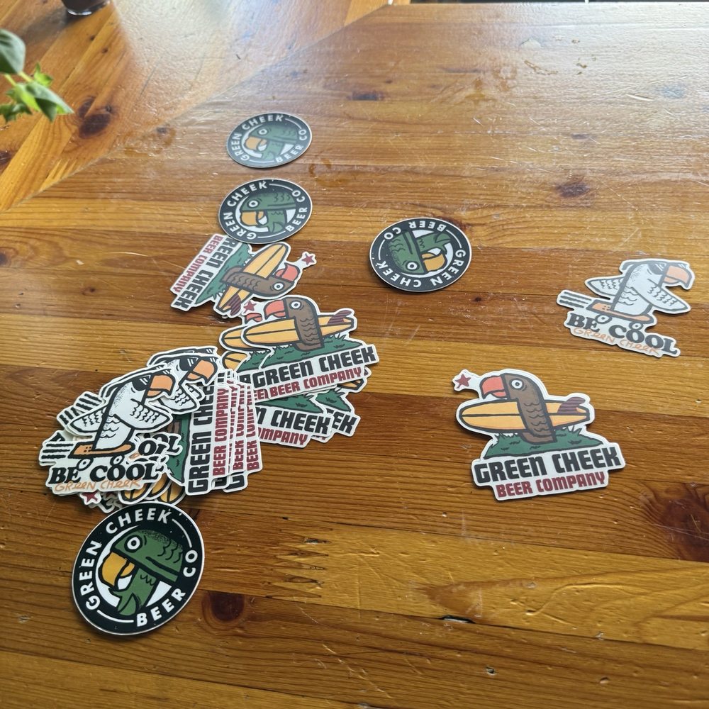 Green Cheek Beer Co. - Stickers - Breweries Near Me - Oceanside, California Green Cheek Beer Co. - Stickers - Breweries Near Me - Oceanside, California