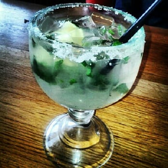 West End Grill - Gold margarita that i switched to silver tequila & added mint. - New American Near Me - New Bedford, Massachusetts West End Grill - Gold margarita that i switched to silver tequila & added mint. - New American Near Me - New Bedford, Massachusetts
