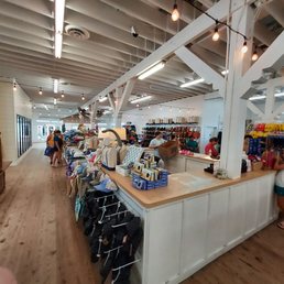Checkout area