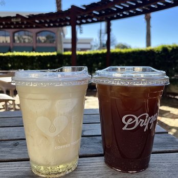 Dripp - Platonic Fizzz & White Flamingo - Coffee & Tea Near Me - Fullerton, California