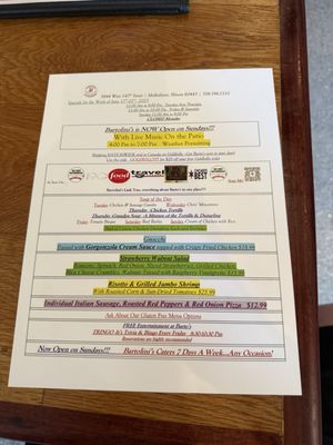 Bartolini's Restaurant by null