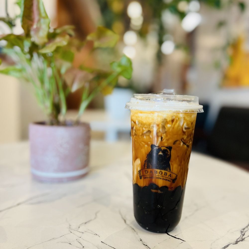 Daboba - Roasted Brown Sugar Pearl Milk Tea at DABOBA Santee Location - Bubble Tea Near Me - Santee, California