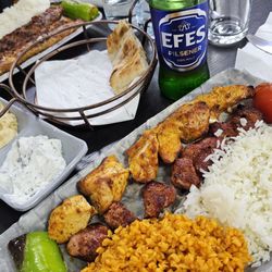 Capital Kebab House - Lamb and chicken shish
