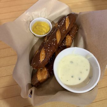 Tavern on Main - Soft Pretzel Sticks - Burgers Near Me - Visalia, California Tavern on Main - Soft Pretzel Sticks - Burgers Near Me - Visalia, California