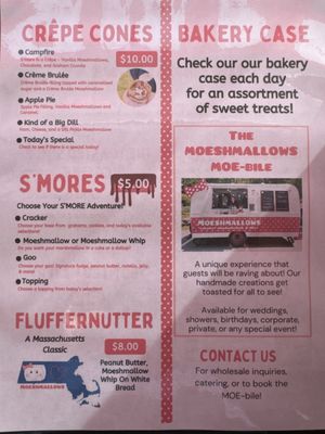 Menu photo 1 Moeshmallows Marlborough, MA