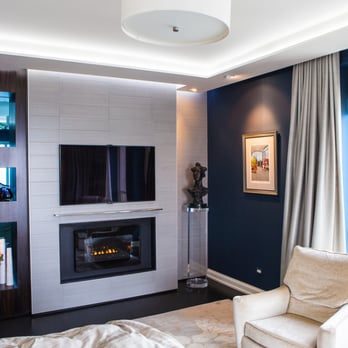 Punch Construction - Bedroom renovation with a built-in wall unit by Punch Construction. - General Contractors Near Me - Chicago, Illinois Punch Construction - Bedroom renovation with a built-in wall unit by Punch Construction. - General Contractors Near Me - Chicago, Illinois