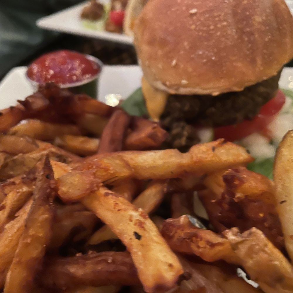 Laughing Seed Cafe - Veg burger - Vegetarian Near Me - Asheville, North Carolina