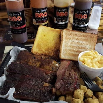 Uncle Kenny's BBQ - Three meat combo - Barbeque Near Me - Clermont, Florida Uncle Kenny's BBQ - Three meat combo - Barbeque Near Me - Clermont, Florida