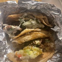 Mr. Taco - Steak tacos on soft corn tortilla