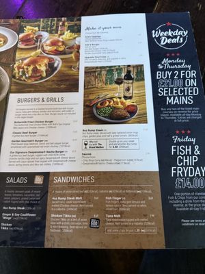 Menu photo 3 The Bridge Lounge London, XGL Menu photo 3 The Bridge Lounge London, XGL