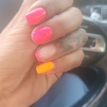 Dove Nails - They charge 3$ to do just the tip - Nail Salons Near Me - Belmont, Massachusetts
