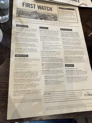 Menu photo 8 First Watch Atlanta, GA
