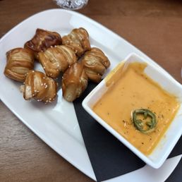 Pretzel bites..