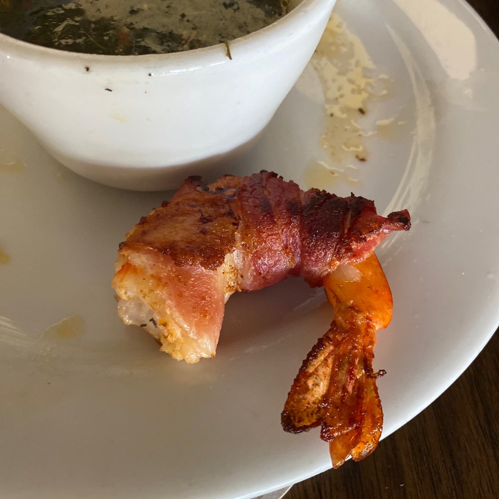 Capri Bar & Grill - Bacon wrapped shrimp...I got a photo before they gobbled them all up! Wow!!!!!!!!!! - American Near Me - Orange, California Capri Bar & Grill - Bacon wrapped shrimp...I got a photo before they gobbled them all up! Wow!!!!!!!!!! - American Near Me - Orange, California