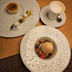 Castas e Pratos - Lavender eucalyptus creme brulee and o ovo