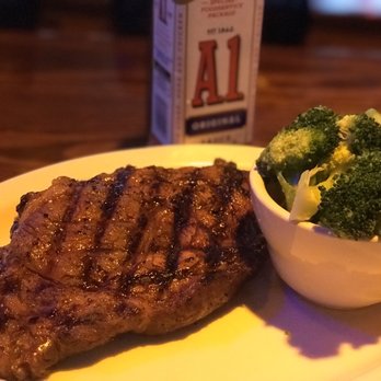 Bubba's 33 - Ribeye marinated in espresso and steak broccoli - American Near Me - Peoria, Arizona