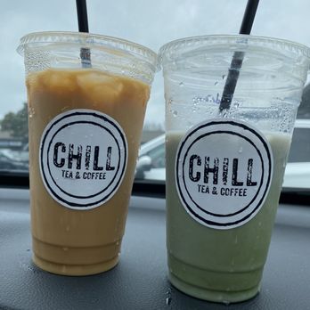 Chill Tea and Coffee - Aloha and matcha ube - Coffee & Tea Near Me - Brentwood, California