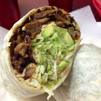 Los Burritos Tapatios - Al pastor burrito. Deliciously spicy and flavorful. - Mexican Near Me - Lombard, Illinois Los Burritos Tapatios - Al pastor burrito. Deliciously spicy and flavorful. - Mexican Near Me - Lombard, Illinois