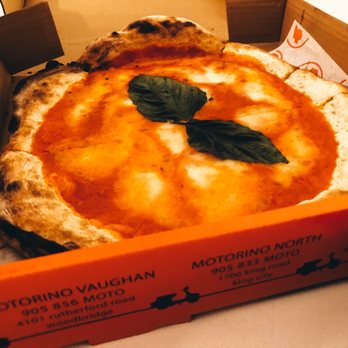 Motorino Enoteca - a pizza in a box - Italian Near Me - Woodbridge, Ontario