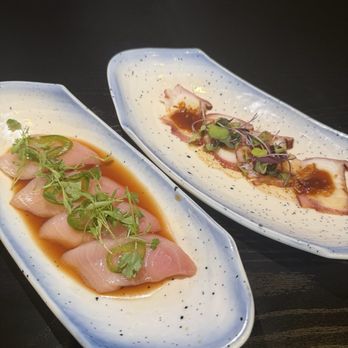The Nori - Hamachi Crudo & Octopus Truffle Crudo - Sushi Bars Near Me - Las Vegas, Nevada The Nori - Hamachi Crudo & Octopus Truffle Crudo - Sushi Bars Near Me - Las Vegas, Nevada