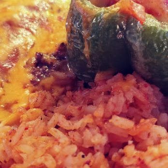 Franco's Cafe - Stuffed peppers plate - Tex-Mex Near Me - San Angelo, Texas Franco's Cafe - Stuffed peppers plate - Tex-Mex Near Me - San Angelo, Texas