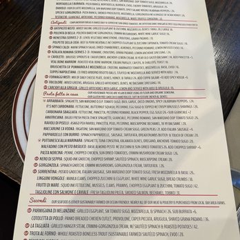 Osteria Bella - Menu - Italian Near Me - San Francisco, California