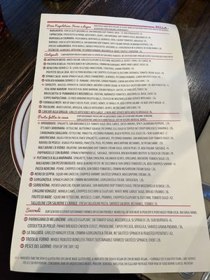 Menu photo 2 Osteria Bella San Francisco, CA