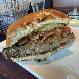 Inside the Rancher burger