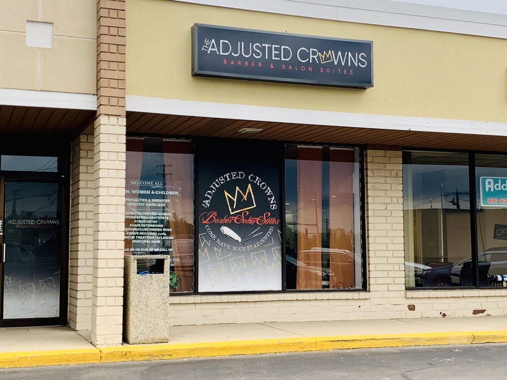 The Adjusted Crowns Barber & Salon Suites Logo