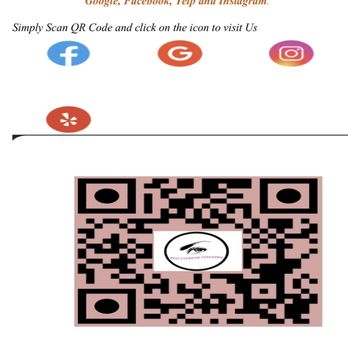 Best Eyebrows Threading - Just scan QR code to find us on social media! - Henna Artists Near Me - Schenectady, New York