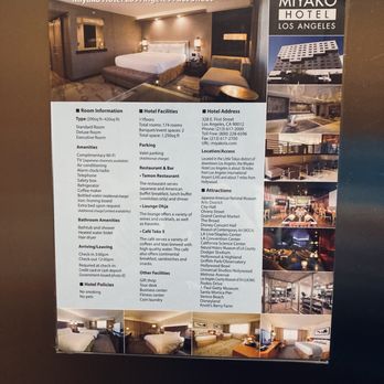 Miyako Hotel - The hotel amenities - Hotels Near Me - Los Angeles, California