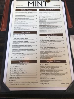 Menu photo 5 Mint 29 Dearborn, MI