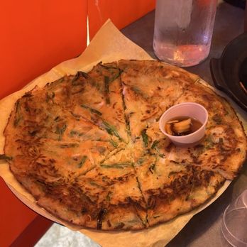 Hanshin Pocha - Seafood pancake - Korean Near Me - Austin, Texas