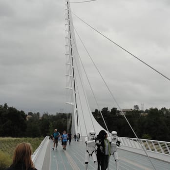 Sundial Bridge - Star Wars characters on the Sundial Bridge - Landmarks & Historical Buildings Near Me - Redding, California Sundial Bridge - Star Wars characters on the Sundial Bridge - Landmarks & Historical Buildings Near Me - Redding, California