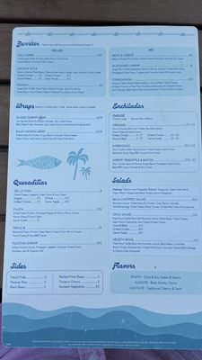 Menu photo 5 Tower 7 Baja Mexican Grill Morehead City Morehead City, NC