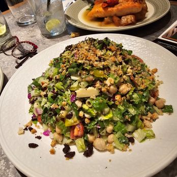 Piccolo Buco by Cooper's Hawk - Huge salad that we all ate at the table. - Wine Bars Near Me - Tampa, Florida
