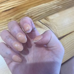 Pink Nail Studio - One day after getting them done
